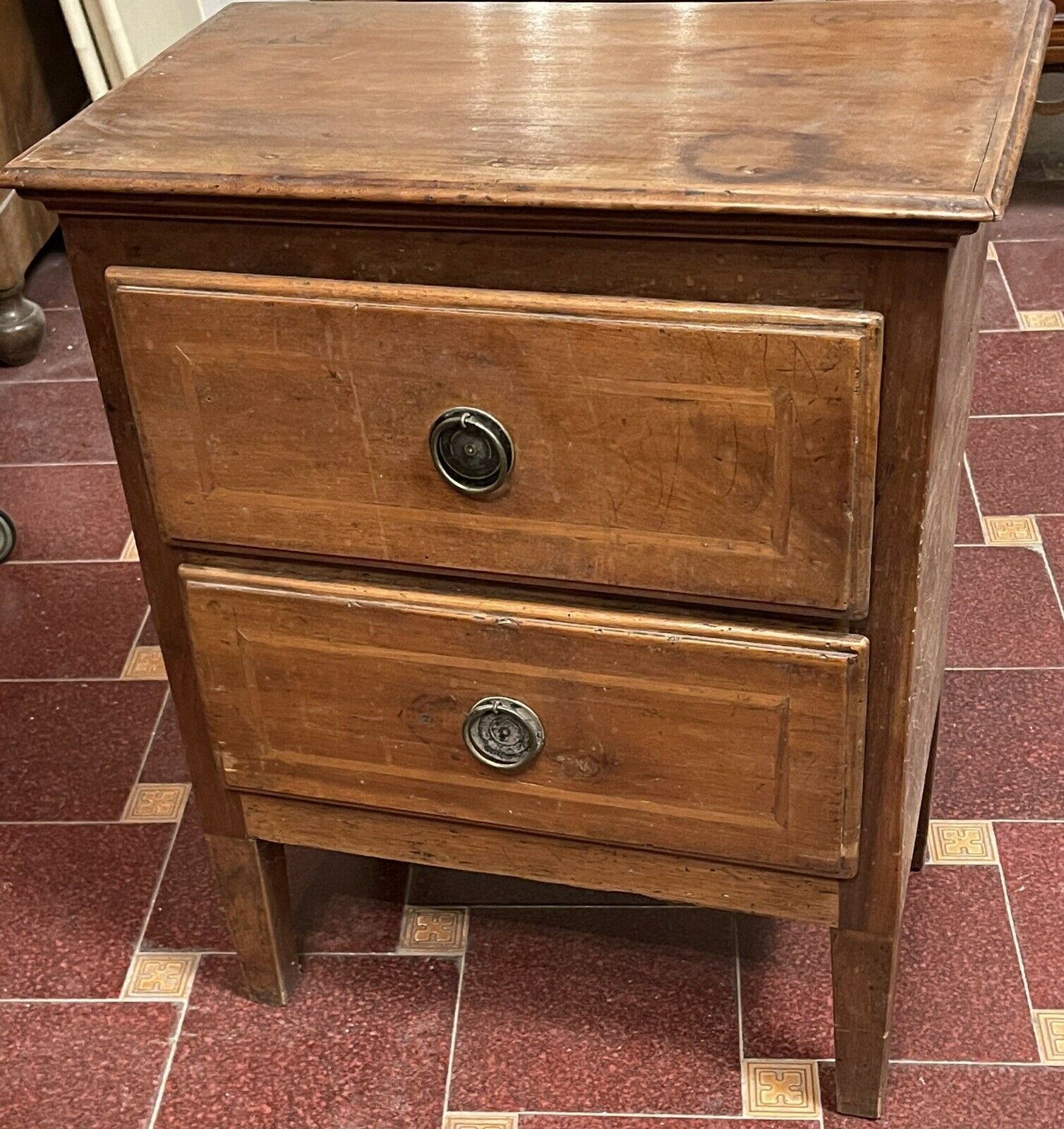 Bedside Table Inlaid