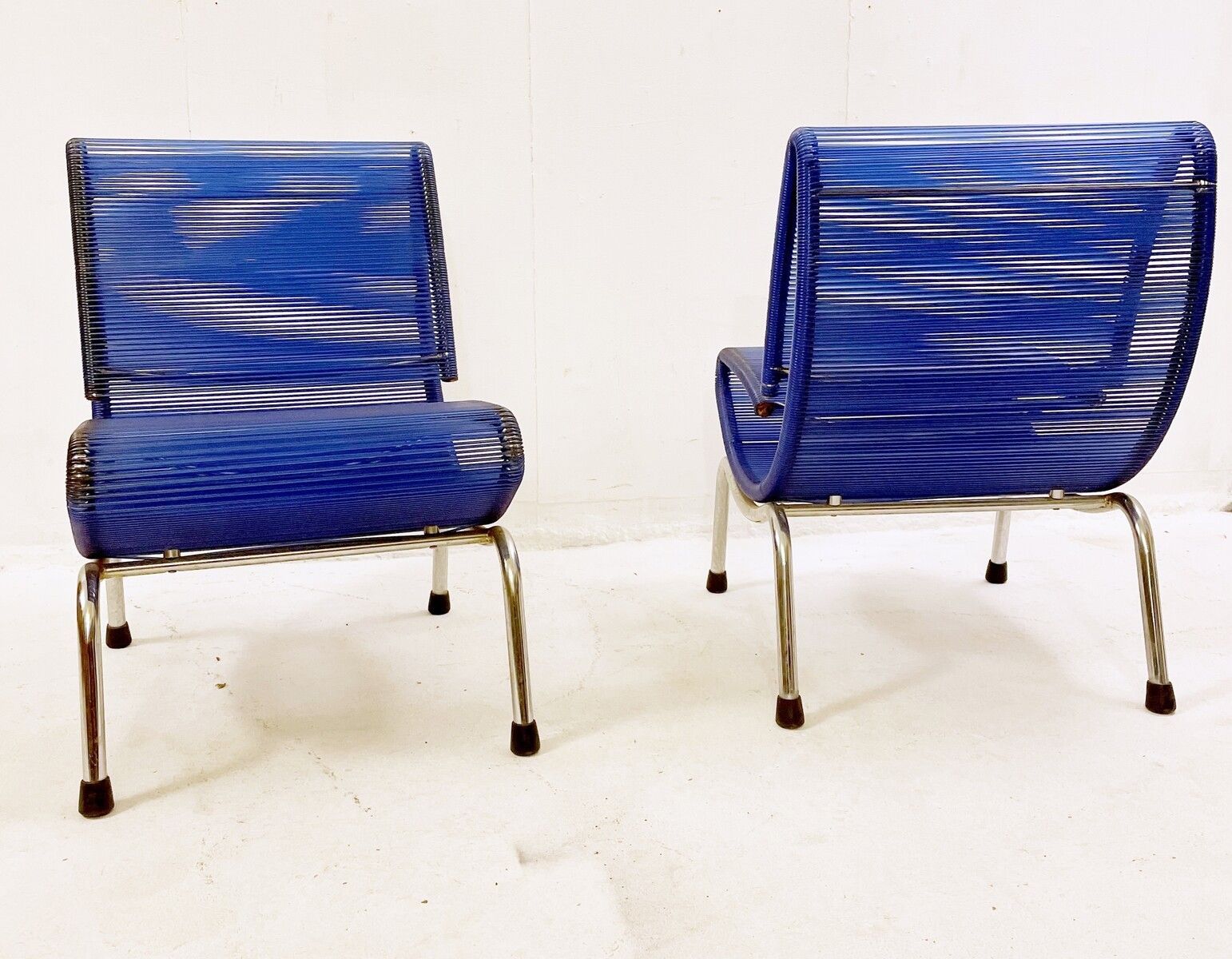 Pair Of Mid Century "Hydra" Chairs By Roberto Semprini For Sintesi photo furniture