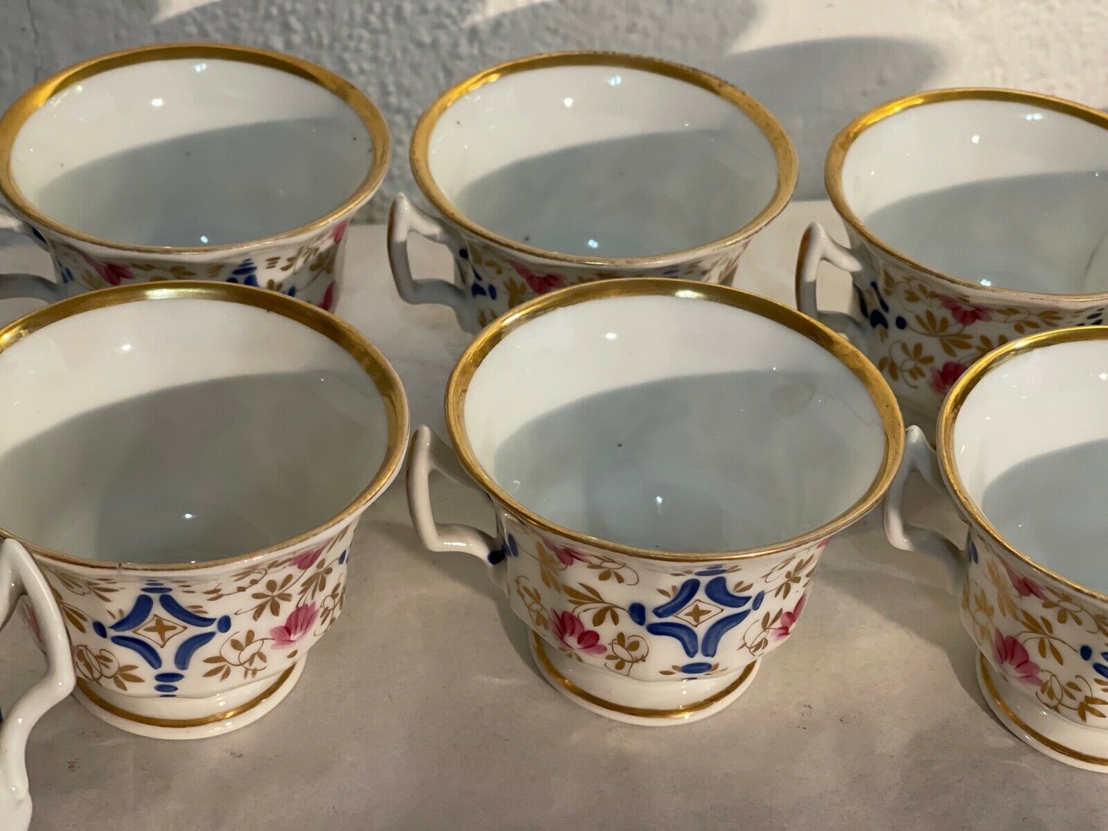 Large Cafe French Louis Philippe End '800 In White Porcelain photo Home Decor