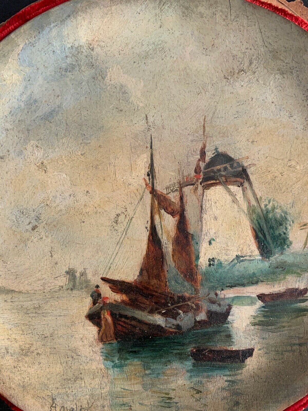 Pair Of Marine Paintings Pair Of Marine Paintings photo for sale
