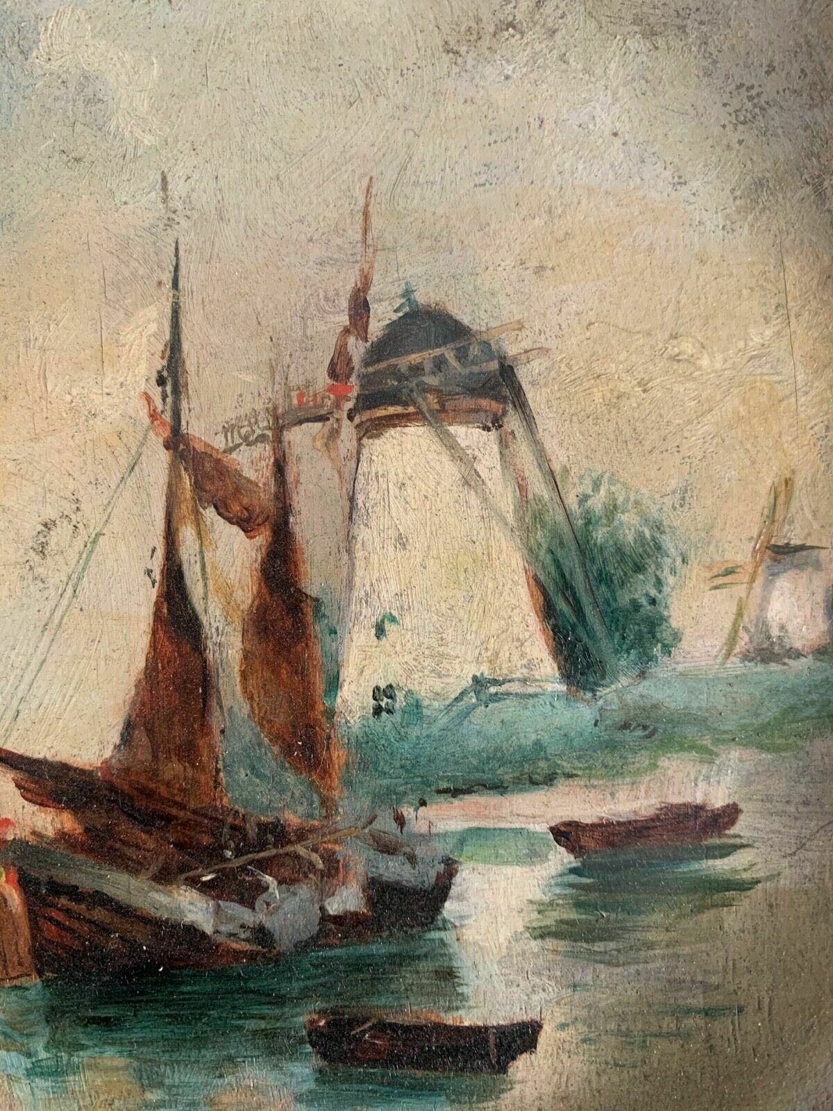 Pair Of Marine Paintings, Early 20th Century photo for sale
