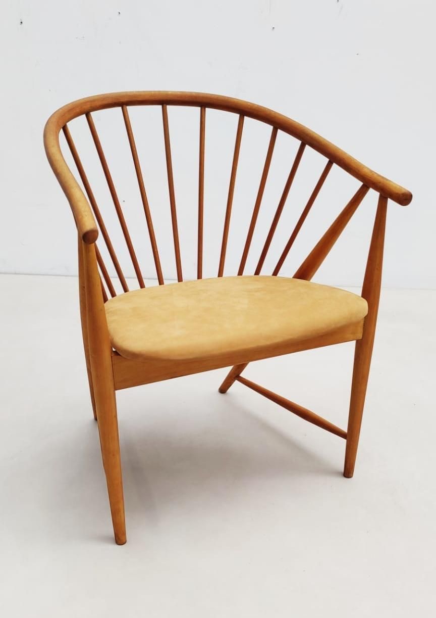 Armchair Model "Sun Feather" By Sonna Rosen For Nassjo Stolfabrik Of Sweden photo furniture