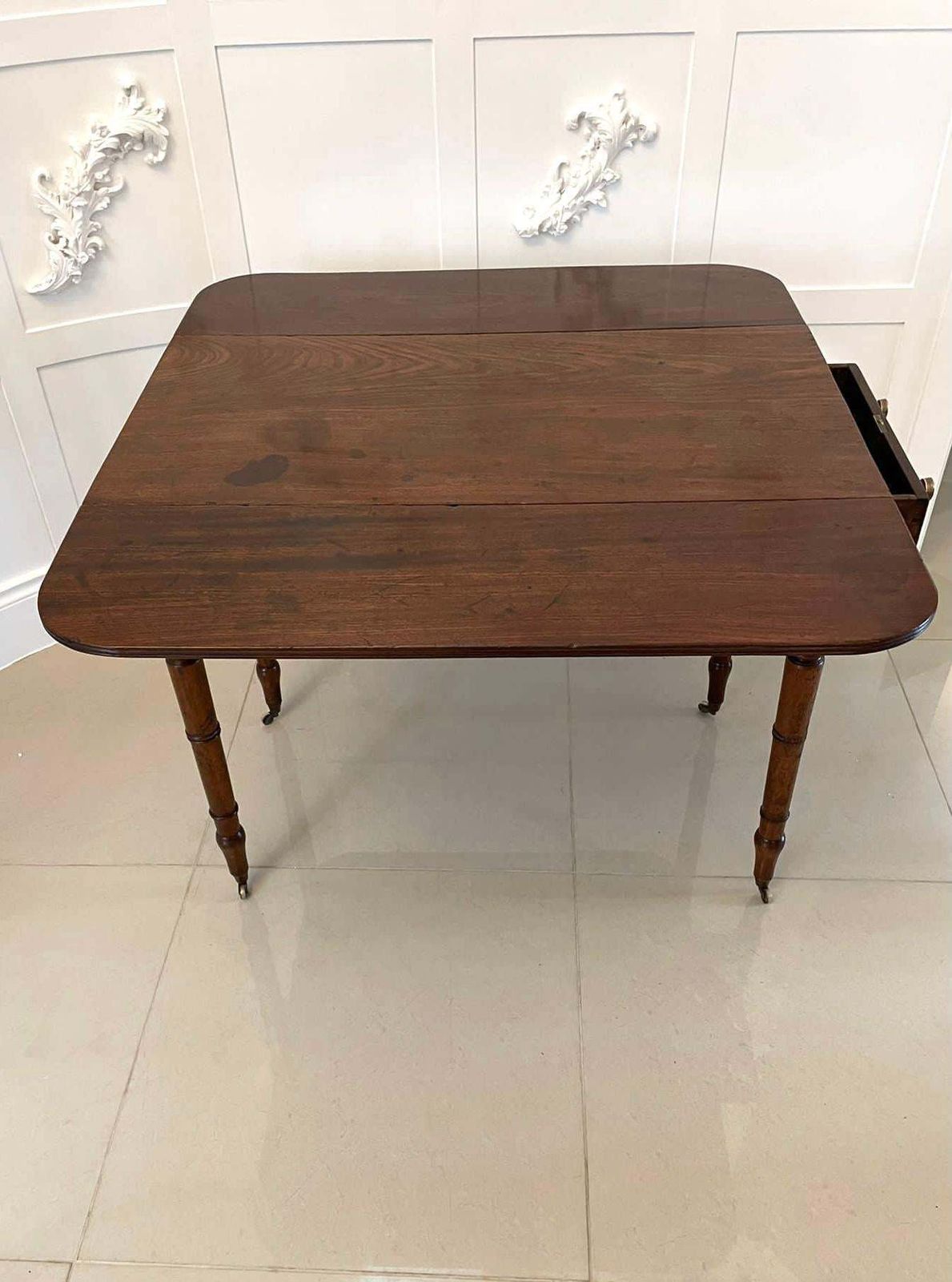 Antique George III Quality Mahogany Pembroke Table photo 1285.0