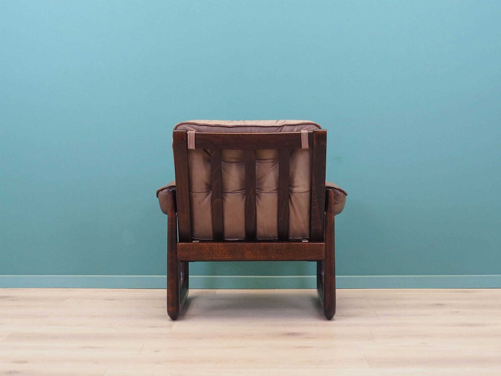 Leren Fauteuil, Deens Design, Jaren 1960, Geproduceerd Door Genega Møbler photo Meubels