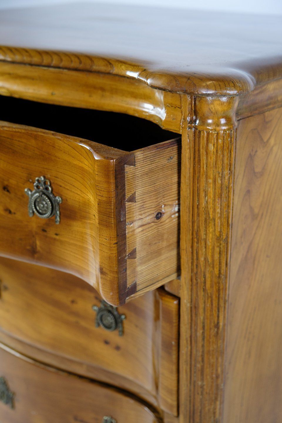 Small Fine Louise Seize Chest Of Drawers In Elm Wood From Copenhagen Around The Period 1780s. photo buy