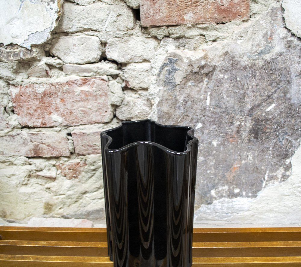Italian Ceramic Vase From Gabbianelli, 1960s photo for sale