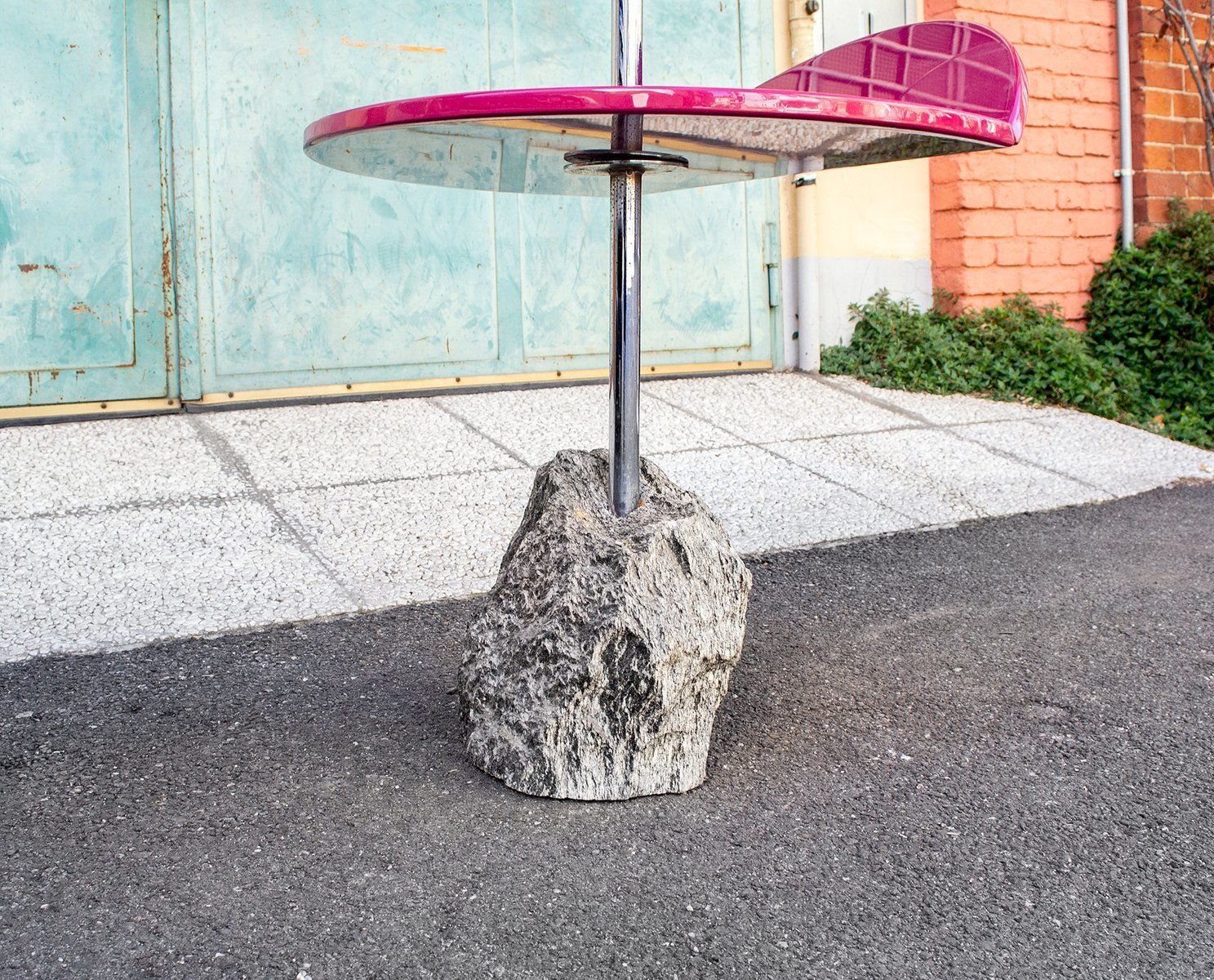 Italian Stone Base Coffee Tables From Tasty, 1980s photo for sale