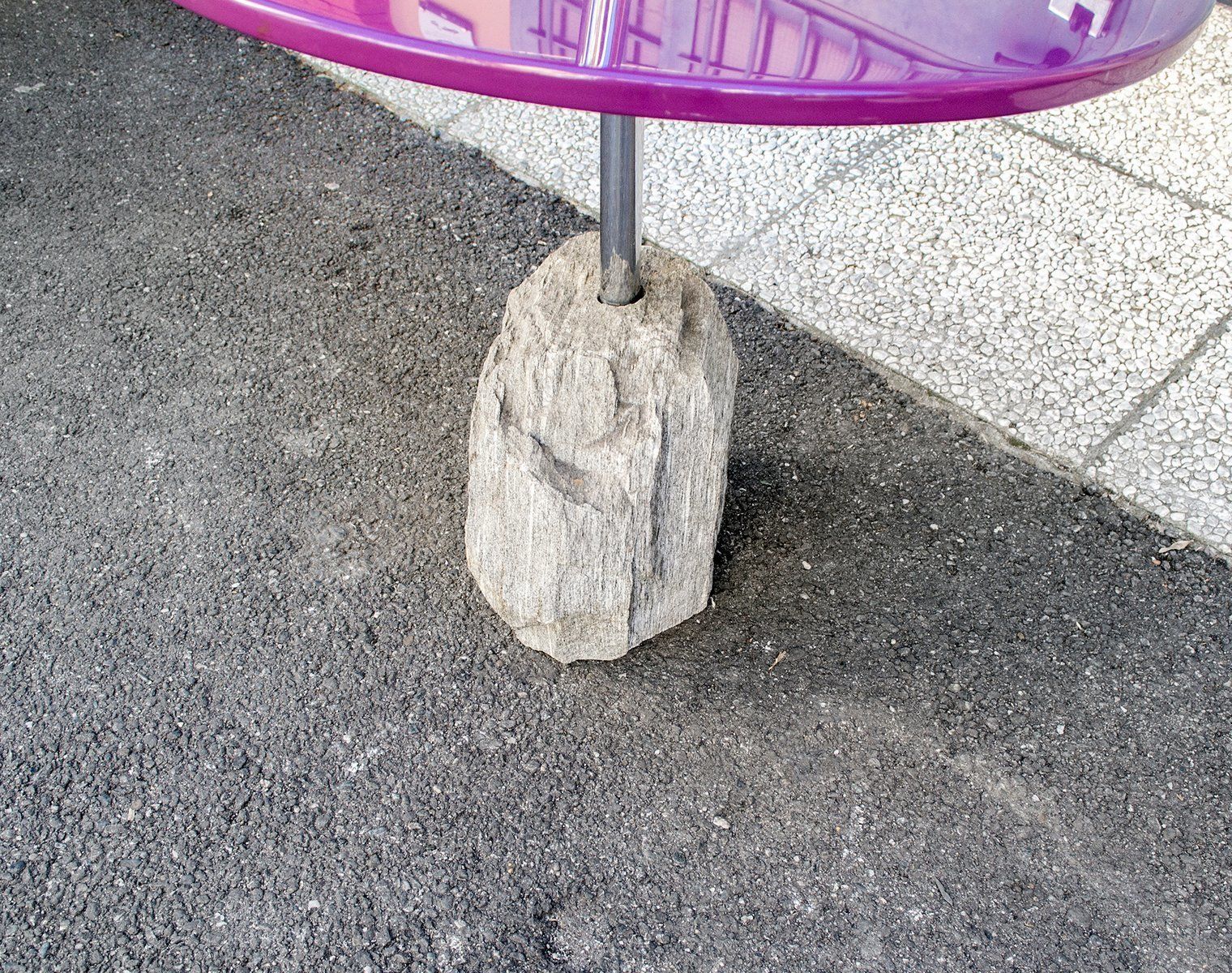 Italian Stone Base Side Tables From Tasty, 1980s, Set Of 2 photo vintage