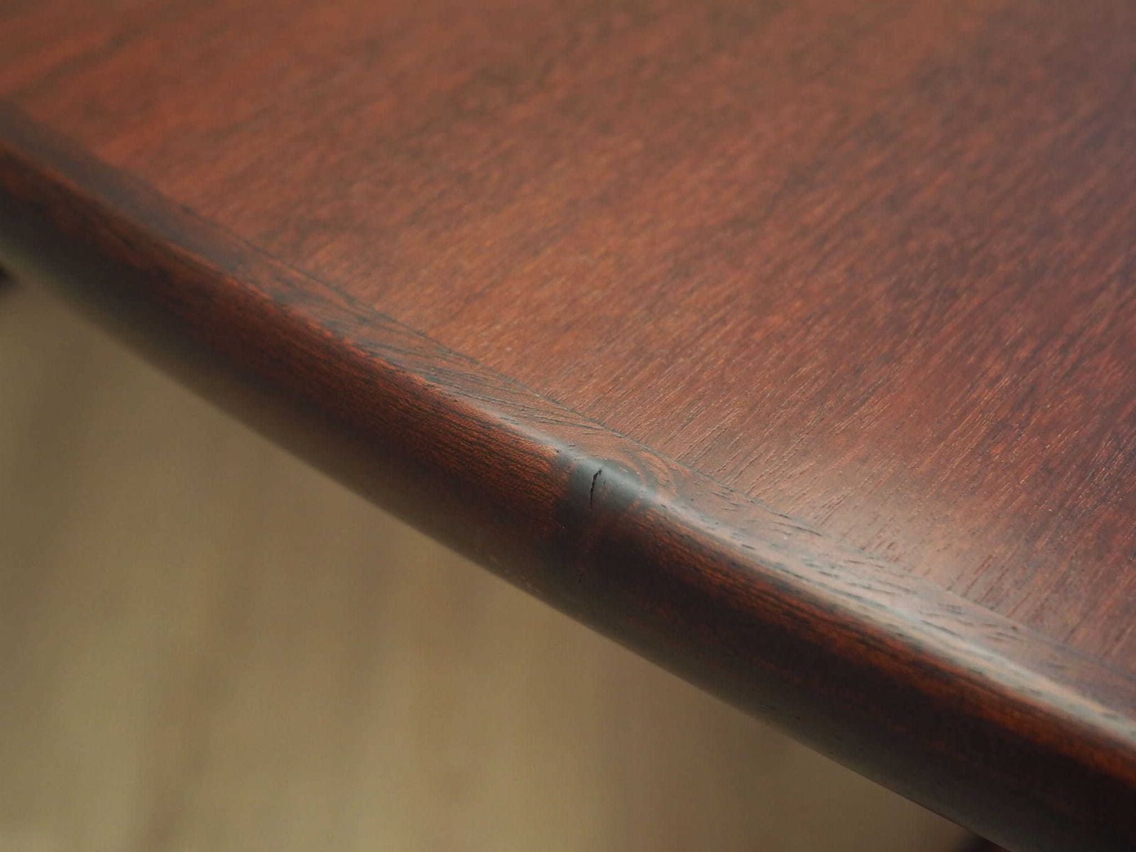 1139.0 Mahogany Table, Danish Design, 90s, Manufacturer: Skovby photo