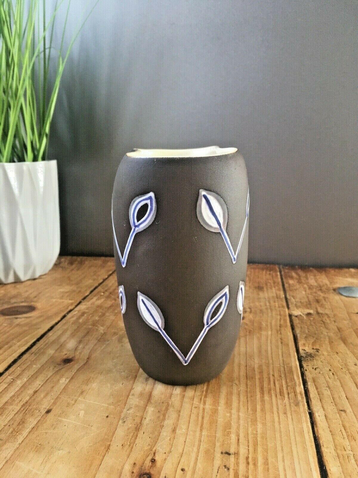 Mid Century 50's Francine Timmers Zenith Gouda Arto Abstract Art Pottery Vase photo 55.0
