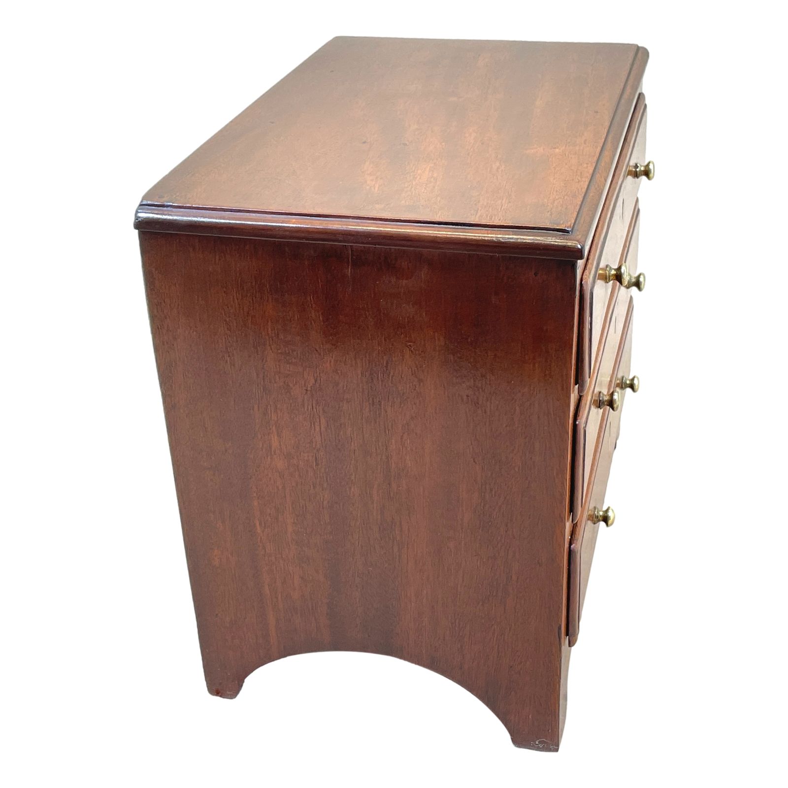 Georgian Mahogany Miniature Chest (England, Circa 1800) photo furniture