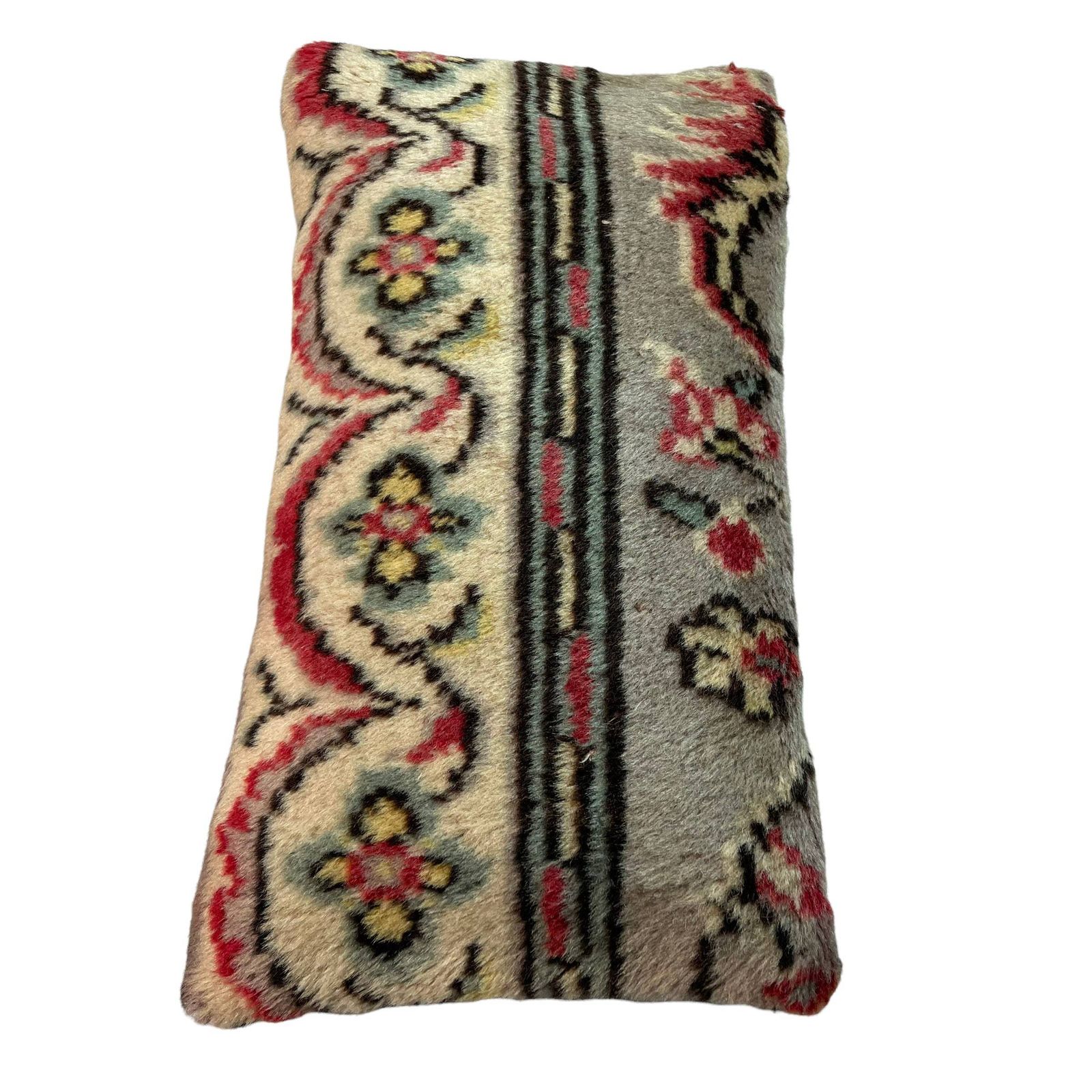 Vintage Hand Made Rug Cushion Cover,  Decorative Rug Pillow Cover, Large Vintage Turkish Rug Cushion Cover photo vintage