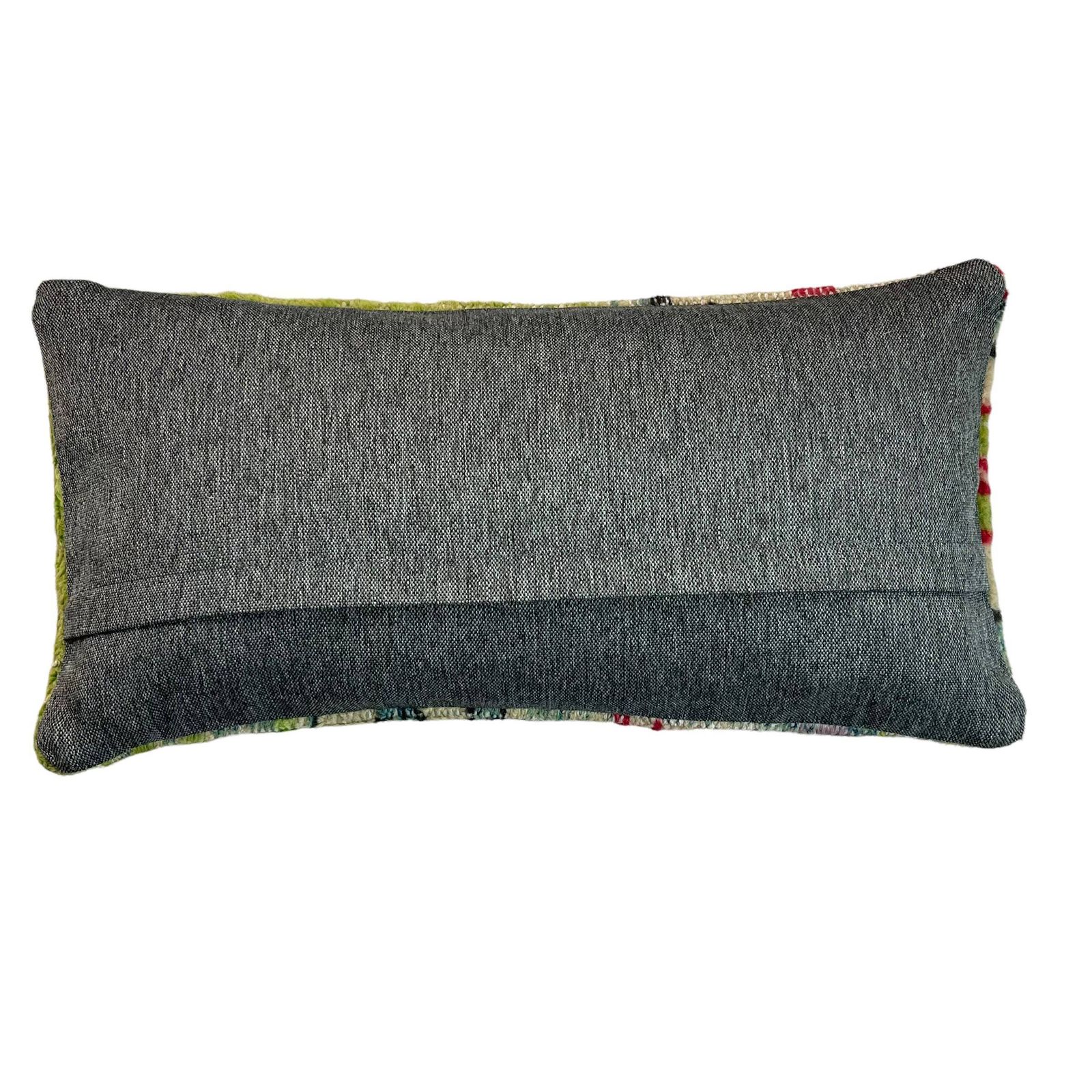 Vintage Hand Made Rug Cushion Cover, Decorative Rug Pillow Cover, Large Vintage Turkish Rug Cushion Cover photo for sale
