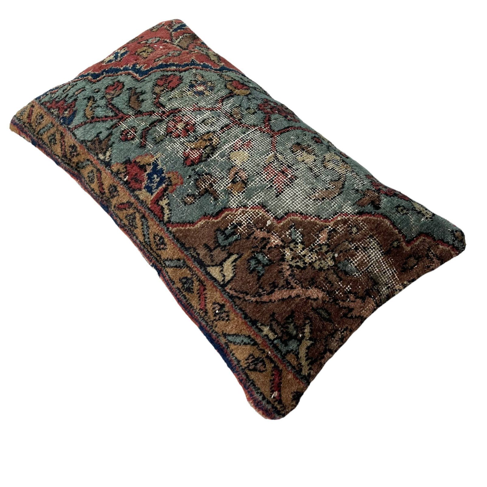 Textured Kilim Pillow,  Kilim Pillow, Turkish Kilim Pillow, Bohemian Kilim Pillow, Decorative Throw Pillow, Beeding, Cushion Cover photo vinterior