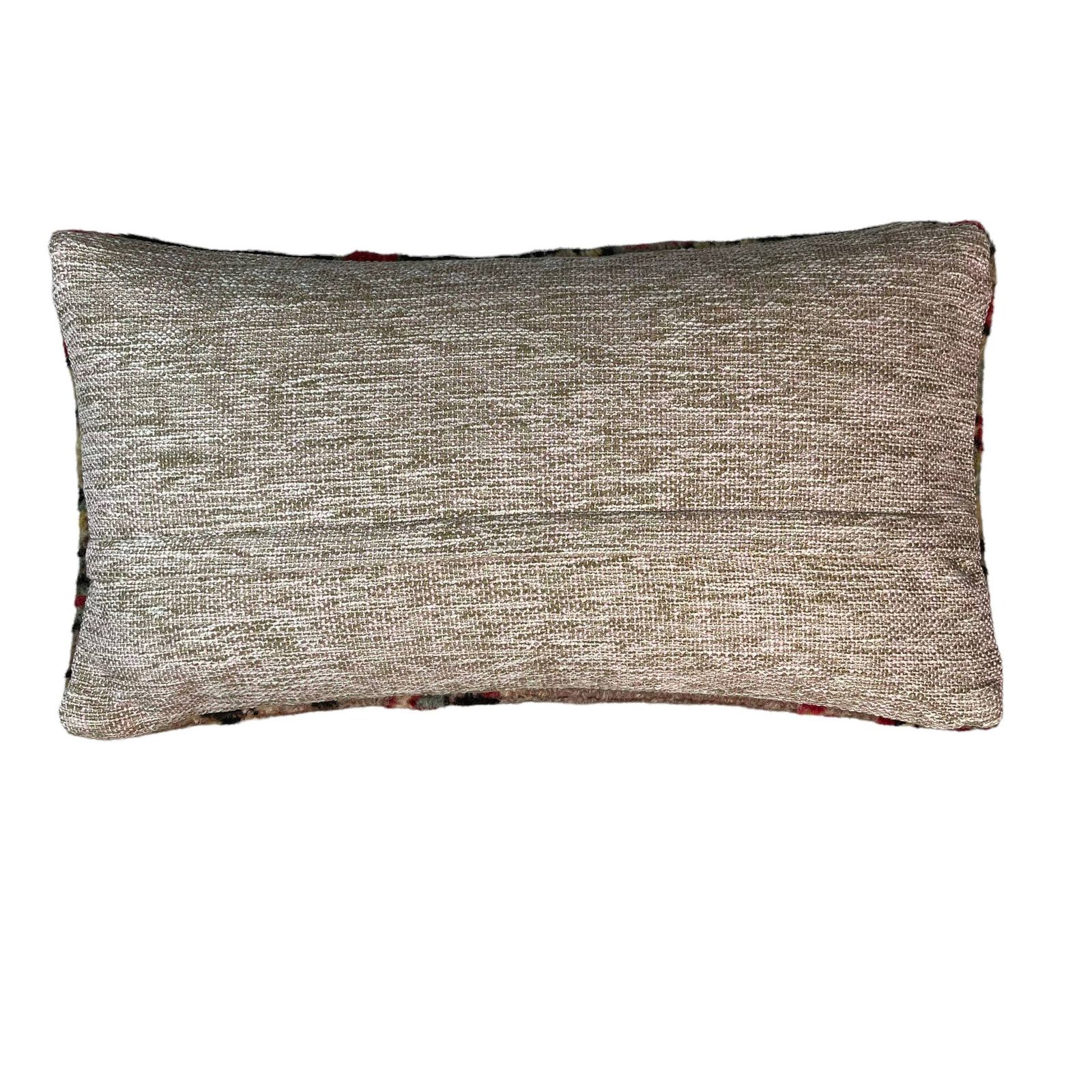Vintage Hand Made Rug Cushion Cover, Decorative Rug Pillow Cover, Large Vintage Turkish Rug Cushion Cover photo for sale