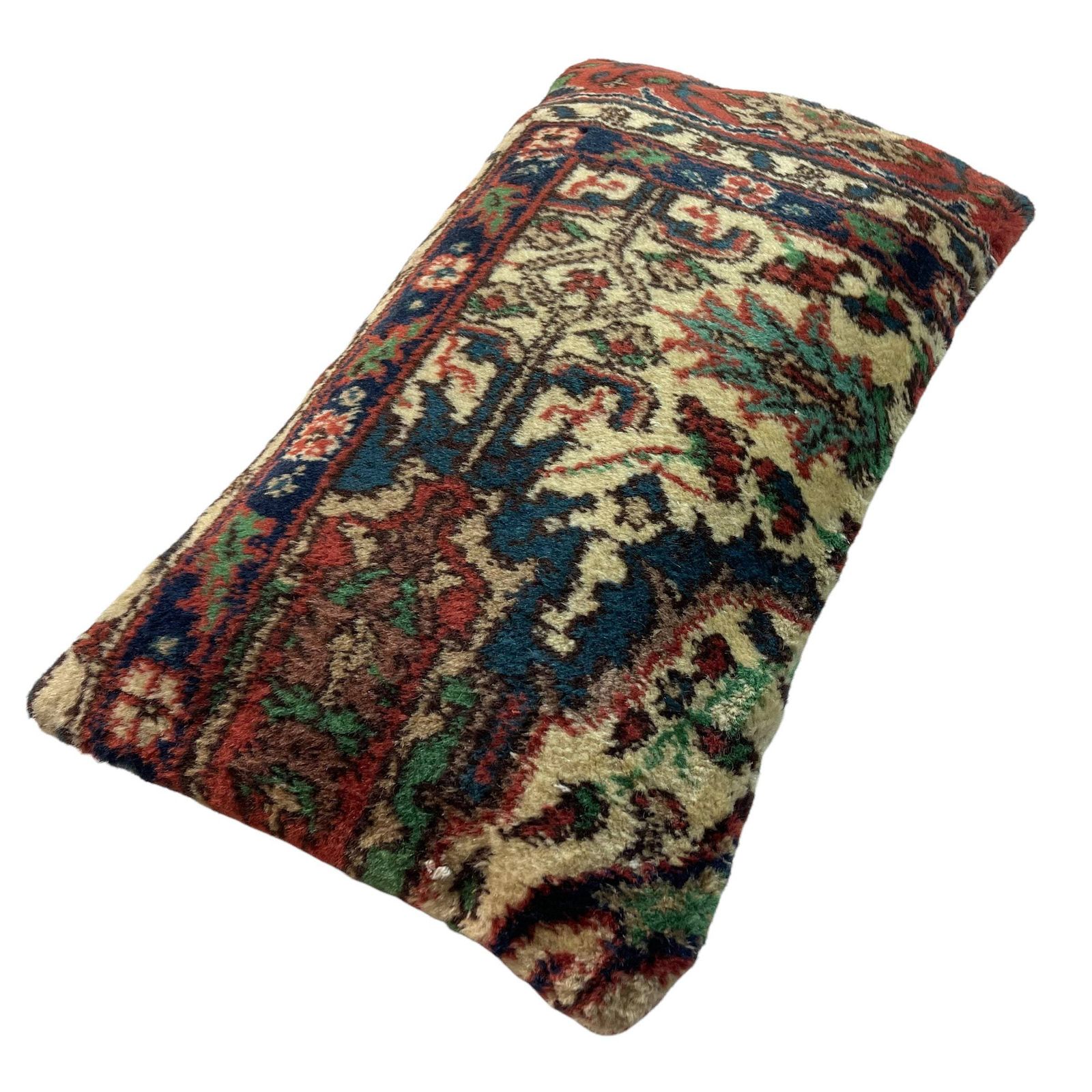 12'' X 24'' Vintage Hand Made Cover, 30 X 60 Cm Decorative Pillow Turkish Rug Cushion Cover photo furniture