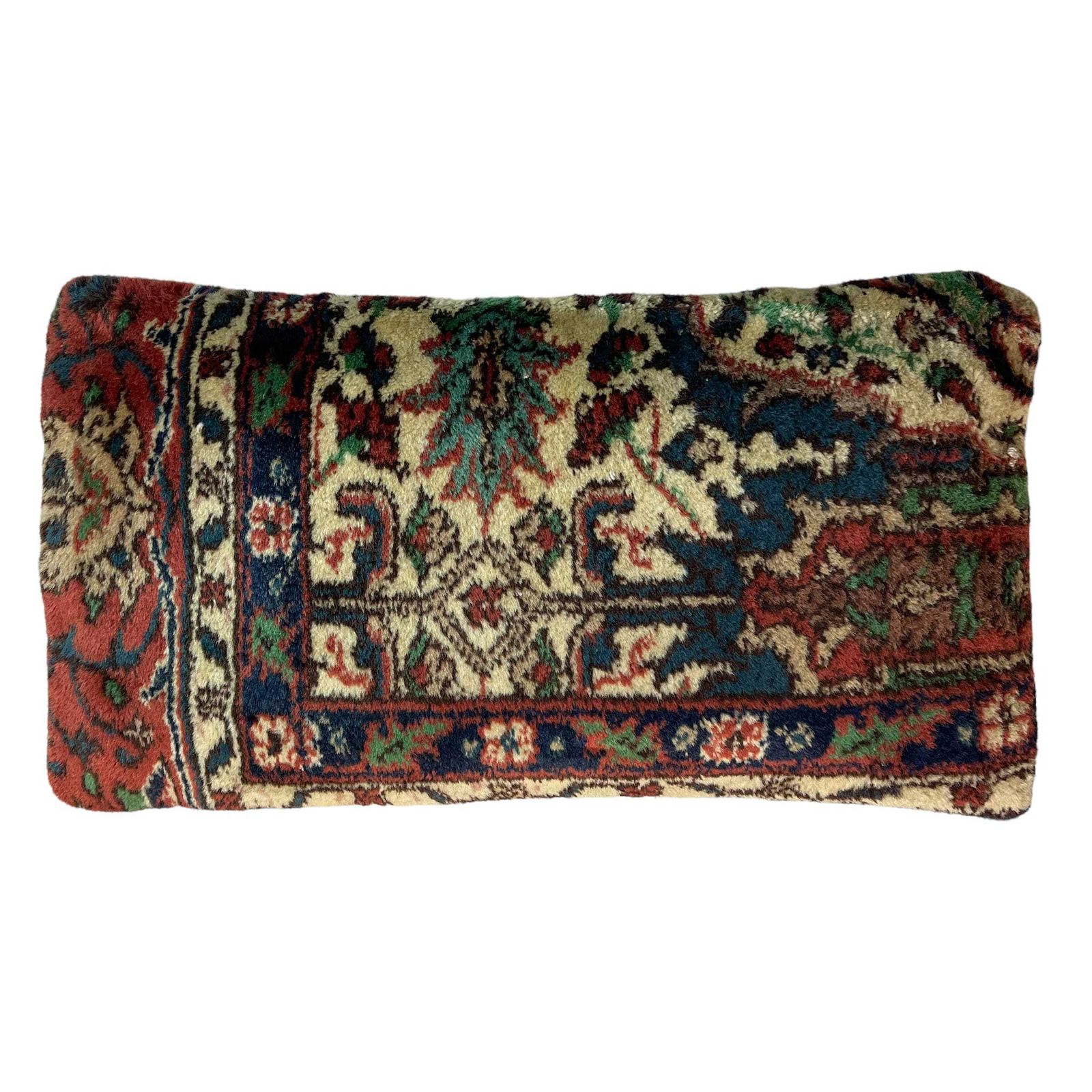 12'' X 24'' Vintage Hand Made Cover, 30 X 60 Cm Decorative Pillow Turkish Rug Cushion Cover photo 75.0