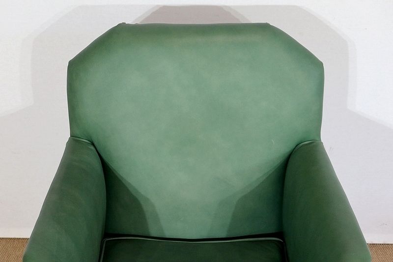Pair Of Art Deco Armchairs In Solid Cherry, 1st Part Of The 20th Century photo buy