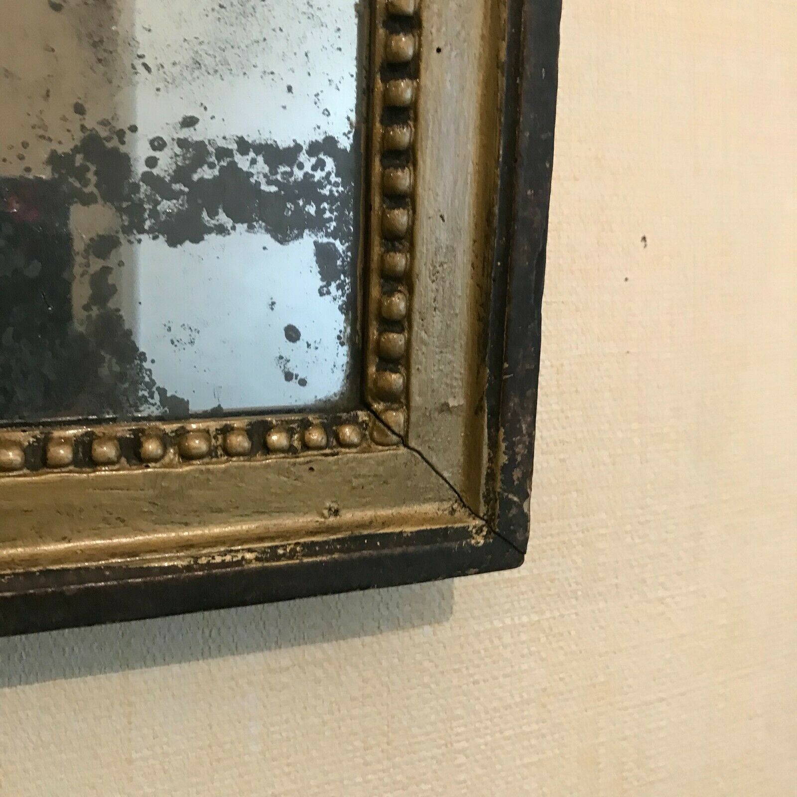 Louis XVI Style Mirror In Wood And Gilded Stucco XIX Century photo furniture