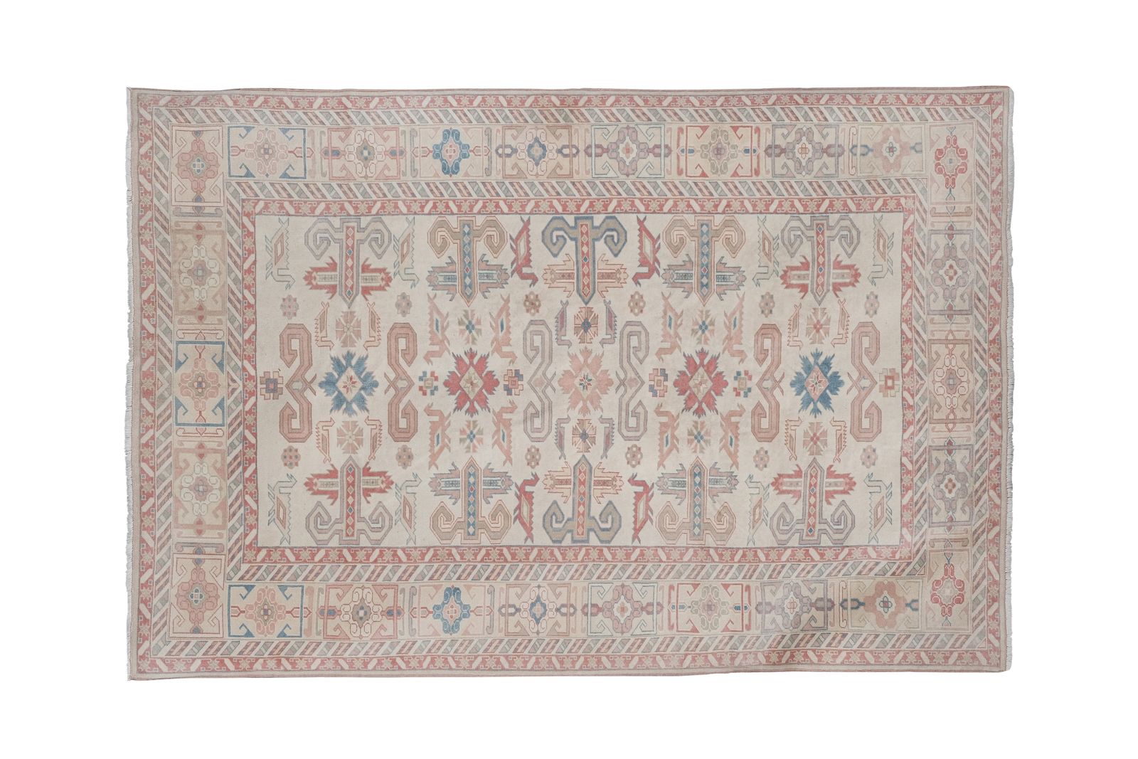 Vintage Pastel Turkish Kars Rug 175 X 254 Cm photo furniture