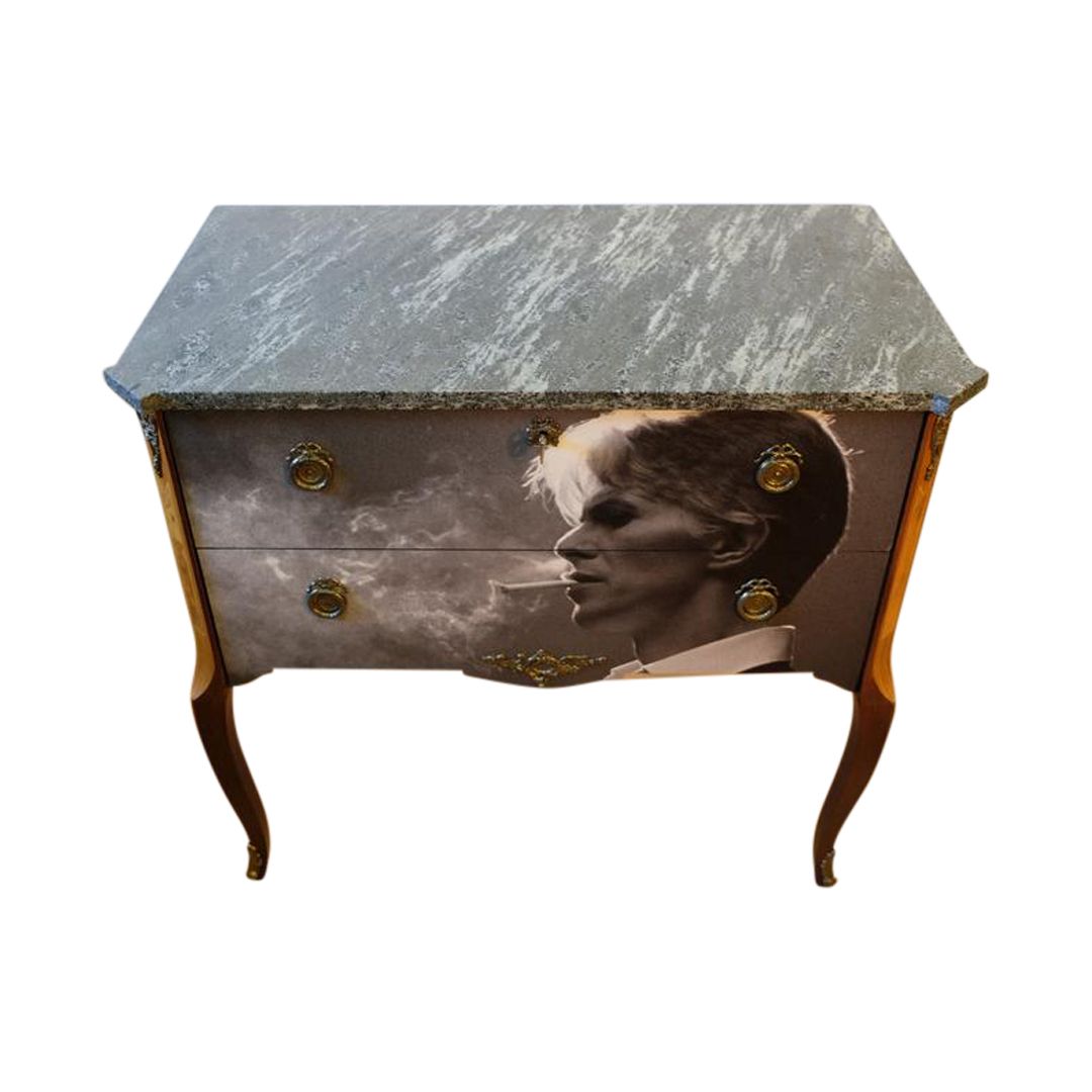 Gustavian Style Commode With Musical  Design photo Furniture