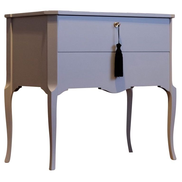 Gustavian Style Commode With Modern Grey Design photo for sale