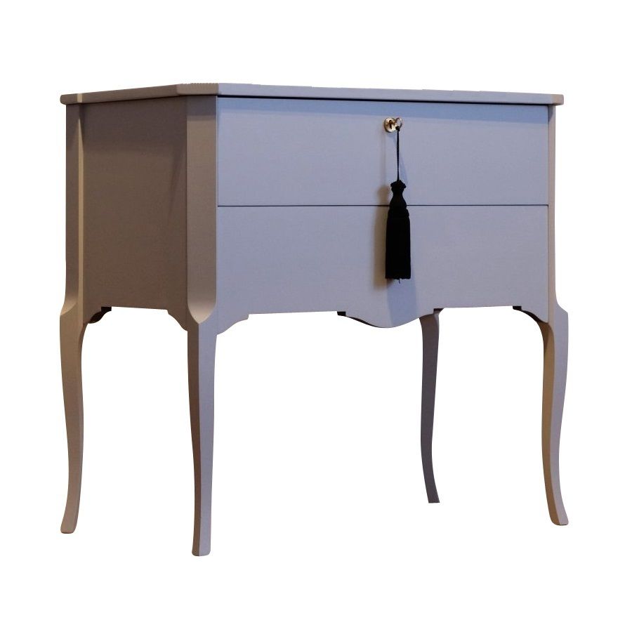 Gustavian Style Commode With Modern Grey Design   Pair photo buy