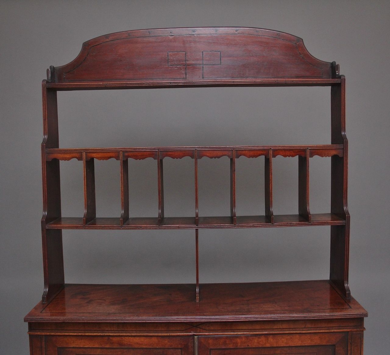 Early 19th Century Mahogany Open Top Cabinet photo Furniture