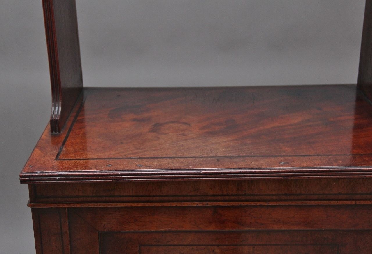 photo for sale Early 19th Century Mahogany Open Top Cabinet