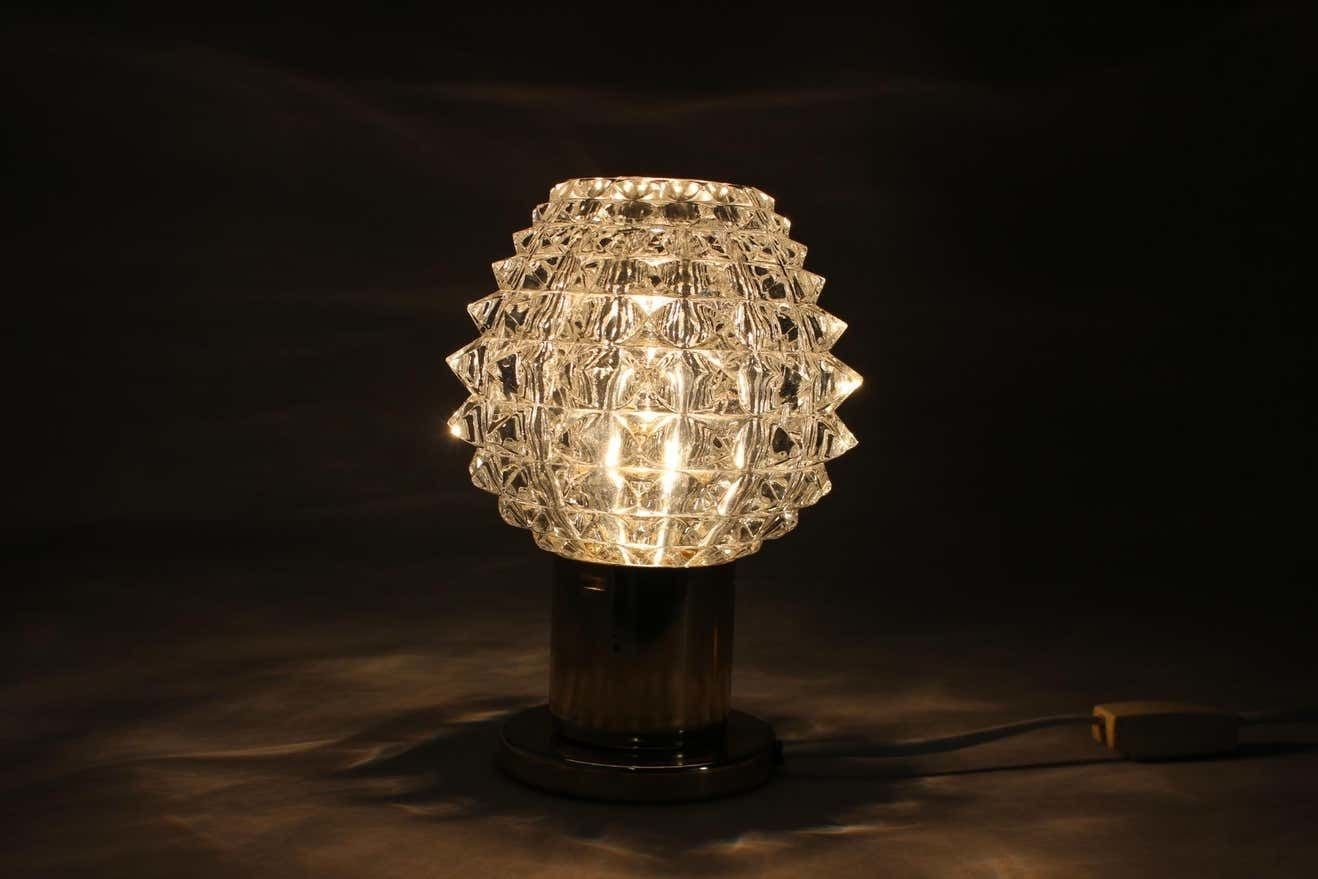 Lighting Mid Century Table Lamp By Kamenicky Senov, Czechoslovakia, 1970s photo