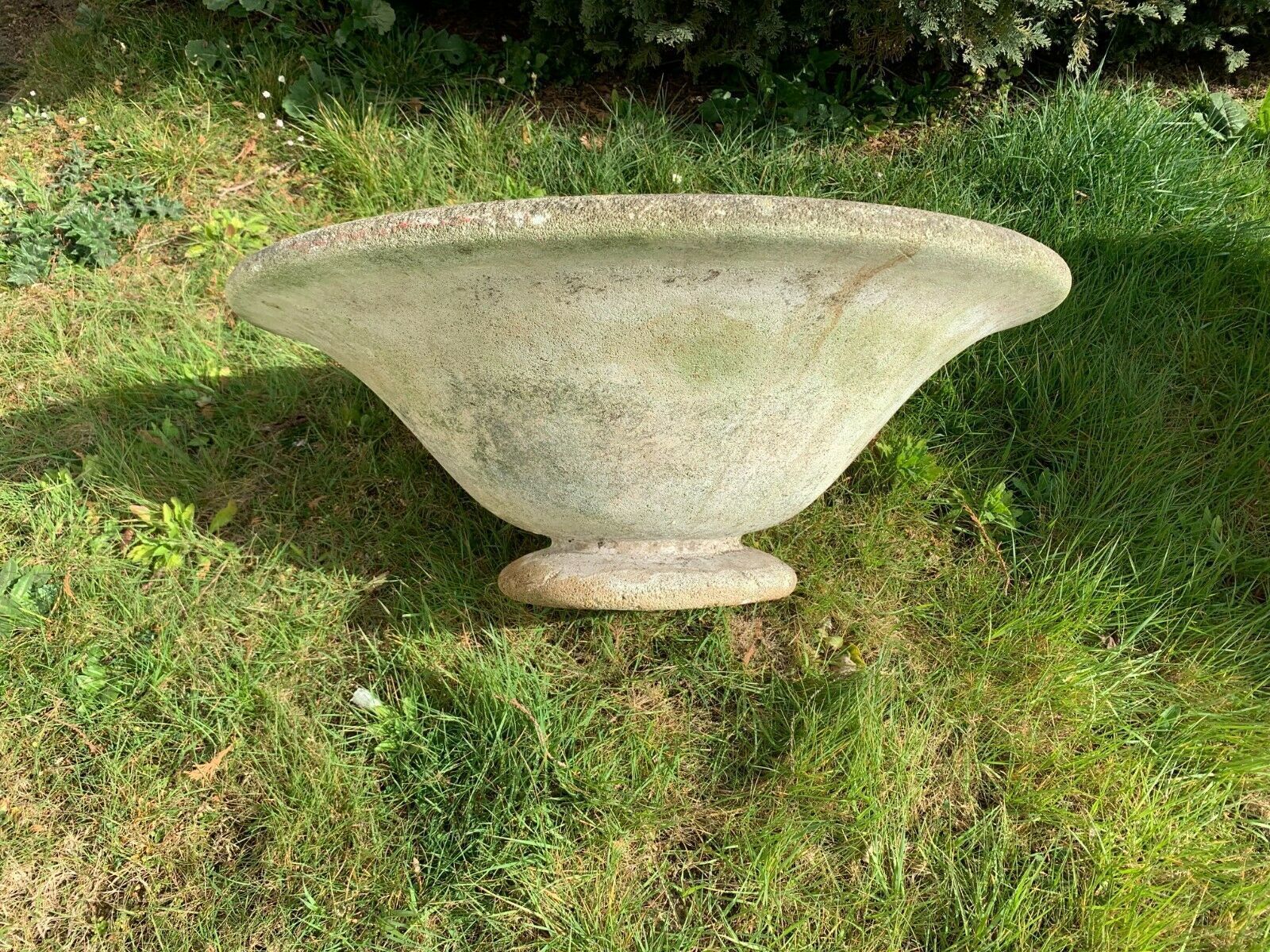 Twentieth Century Reconstituted Cement Garden Flower Box Planter photo Garden Decor