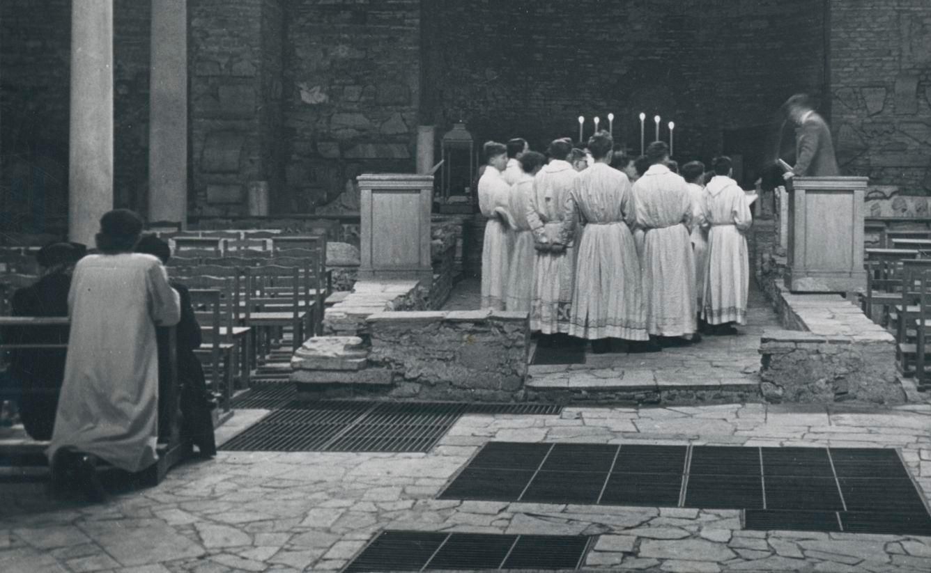 Basilica, Venice, Church, 1950s photo furniture