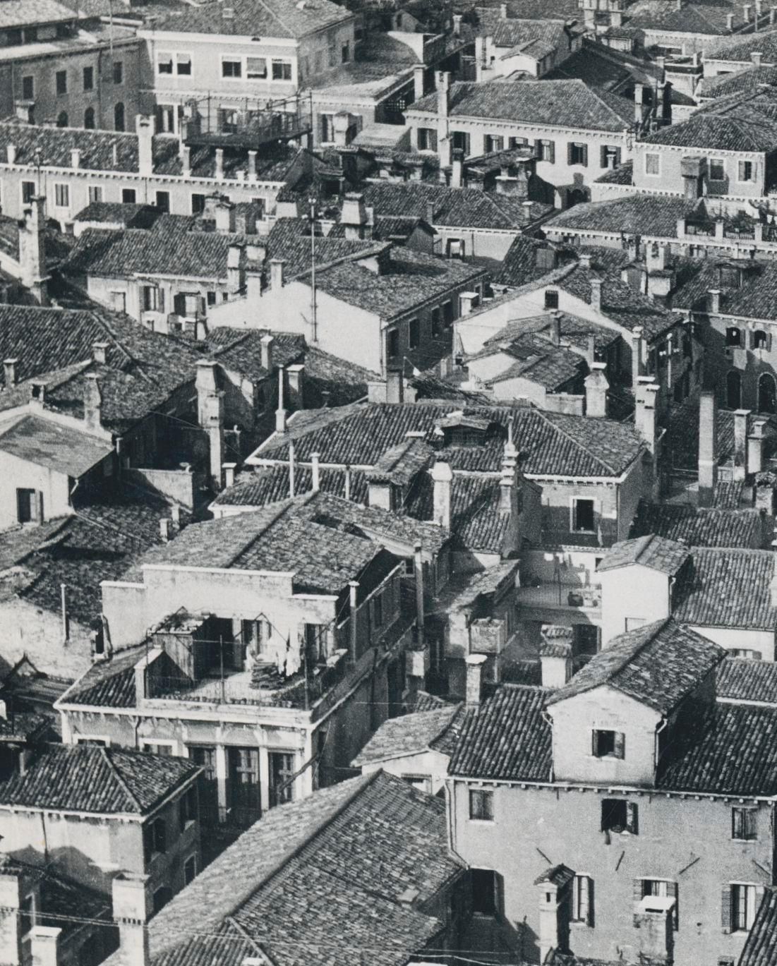 Houses From Above Silver Gelatine Print, Italy photo furniture