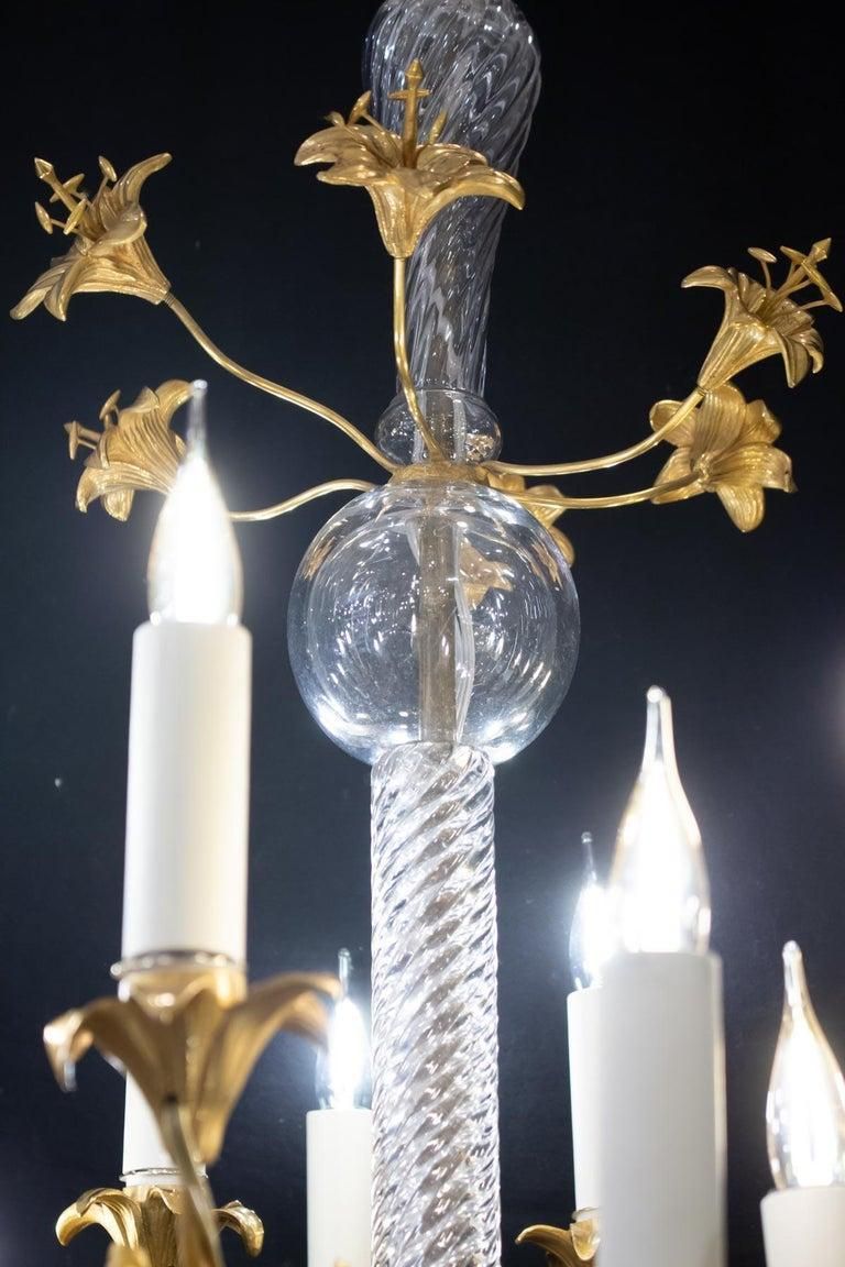 Chandelier Of The 19th Century photo for sale