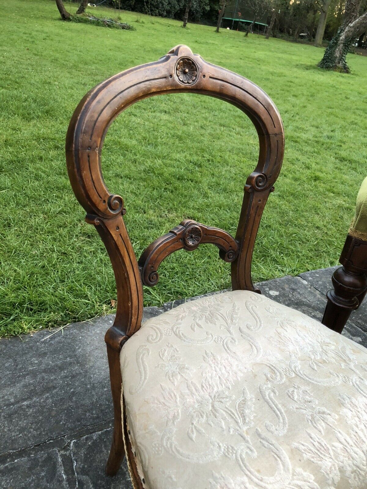 Antique Salesman Sample Chair, Made & Used By W Wallace Of Curtain Rd, London. photo for sale