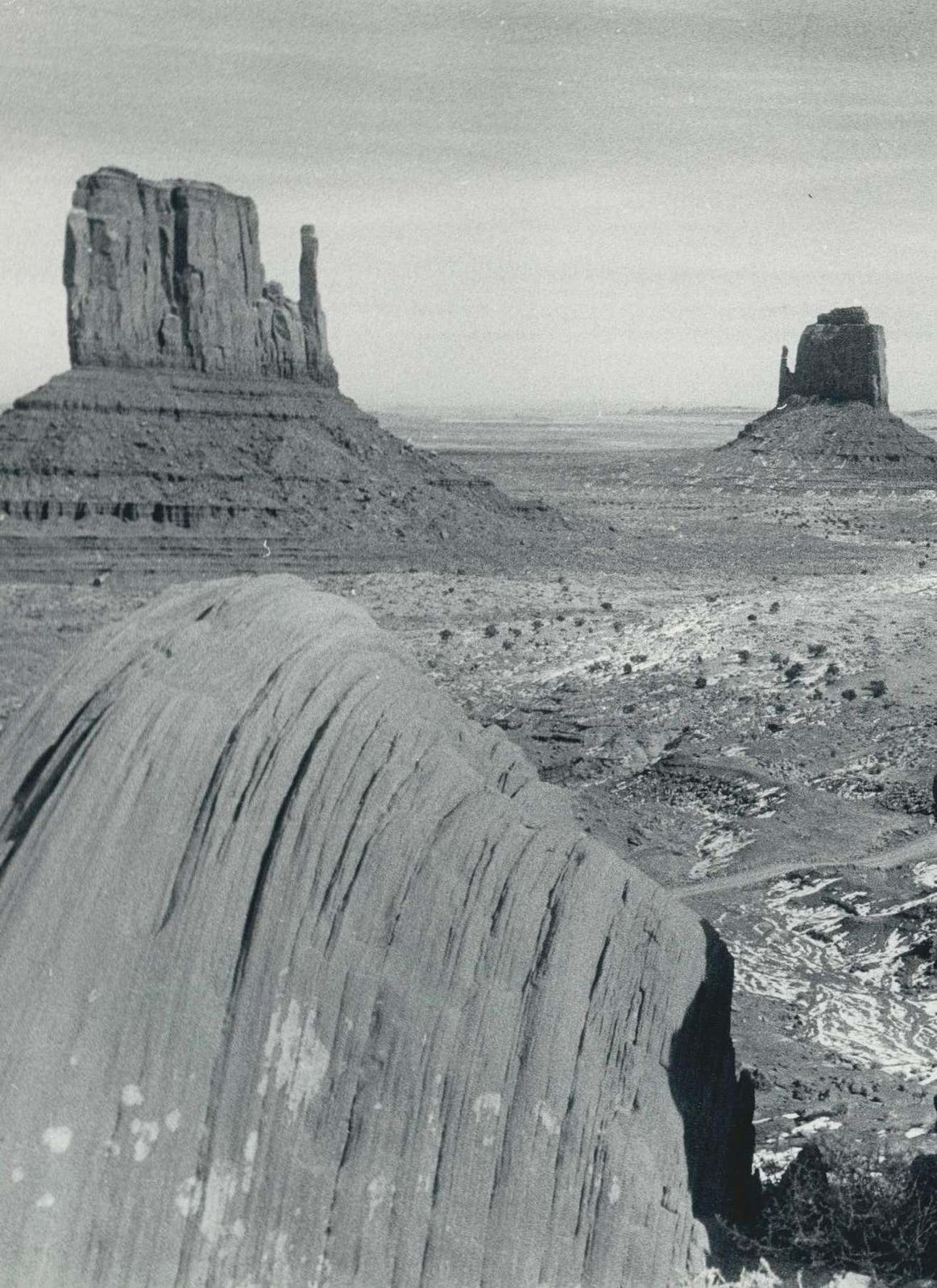 Erich Andres Monument Valley, Utah/Arizona, Silver Gelatine Print, USA 1960s, photo for sale
