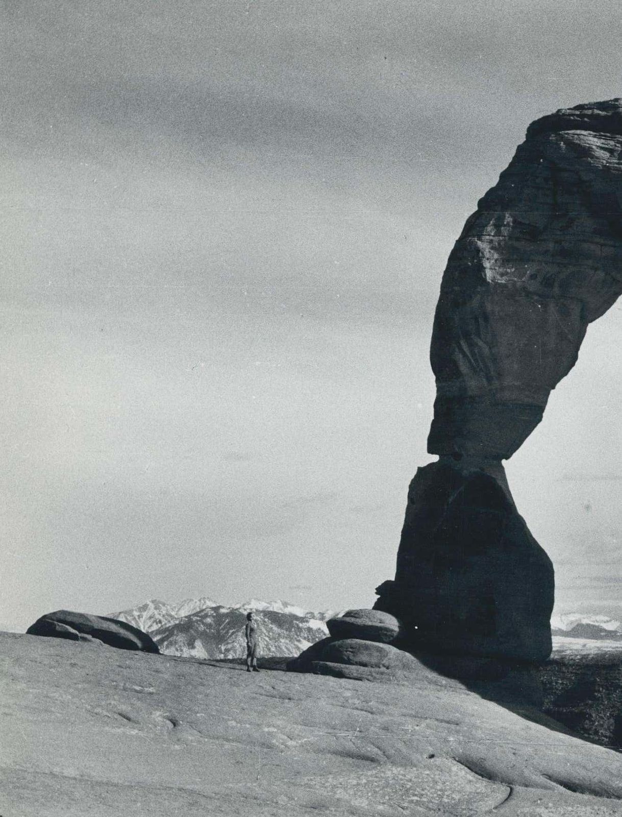 Erich Andres Arches Nationalpark, Utah, Silver Gelatine Print, USA 1960s, photo for sale