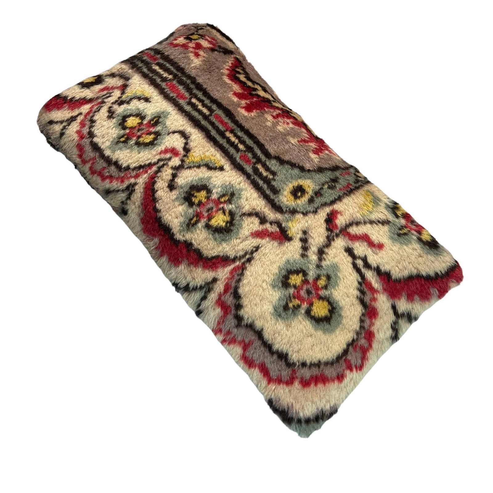 12'' X 24'' Vintage Hand Made Rug Cushion Cover, 30 X 60 Cm Decorative Rug Pillow Cover, Large Vintage Turkish Rug Cushion Cover photo furniture