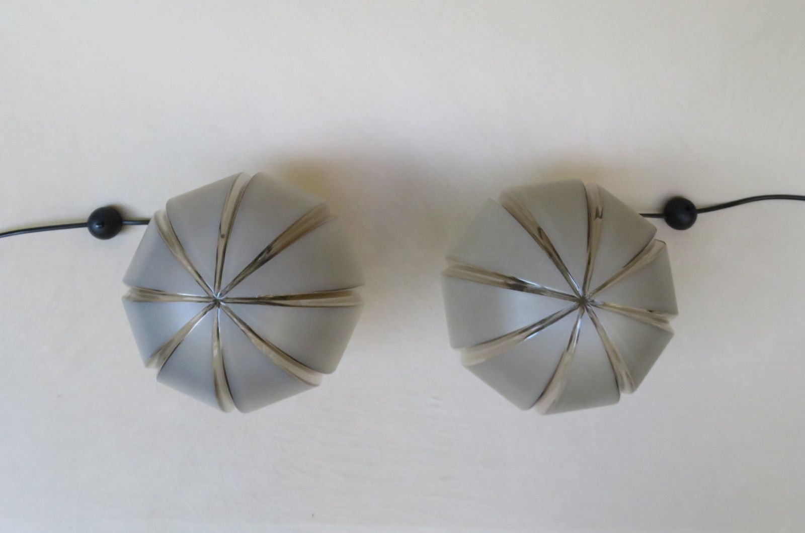 photo furniture Small Mushroom Table Lamps From Peill & Putzler, 1970s, Set Of 2