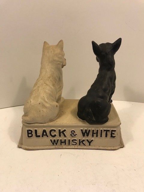 A 1950's Black And White Whisky Advertising Bar Display photo Home Decor