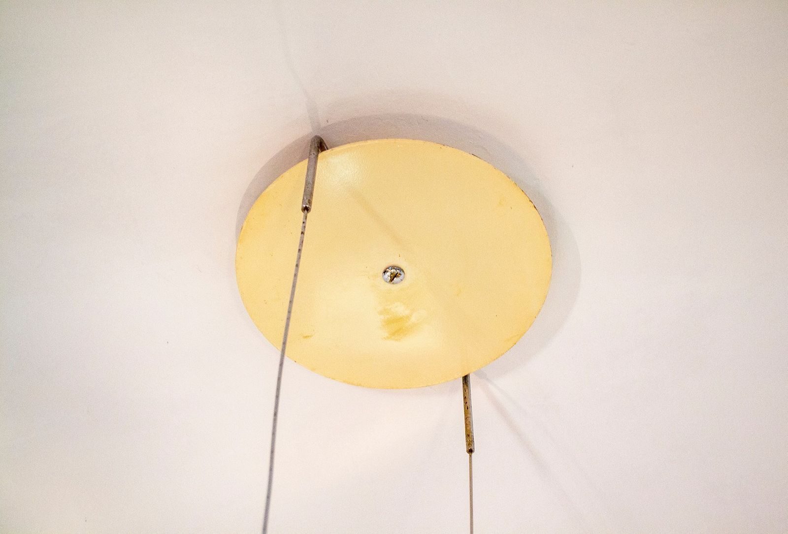 Postmodern Glass Ceiling Lamp From Saporiti Italia, 1980s photo 1576.64