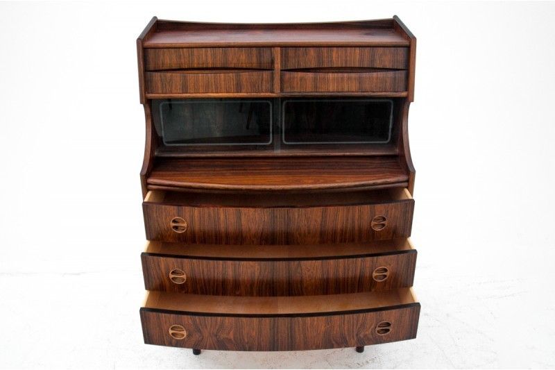 1750.0 Rosewood Writing Desk, G. Falsig, Møbelfabrik Holstebro, 1970s photo