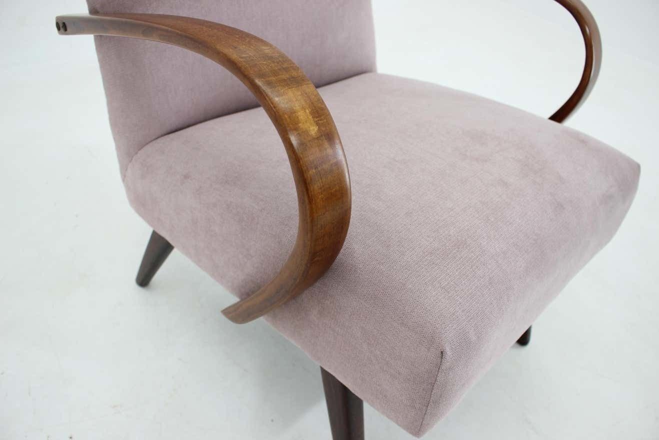 1960s Teak Armchair, Czechoslovakia photo buy