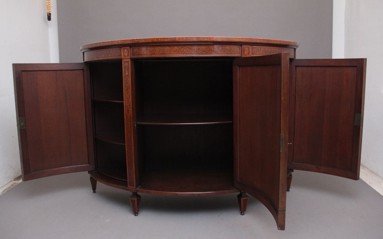 Fabulous Quality 19th Century Mahogany And Inlaid Cabinet photo for sale