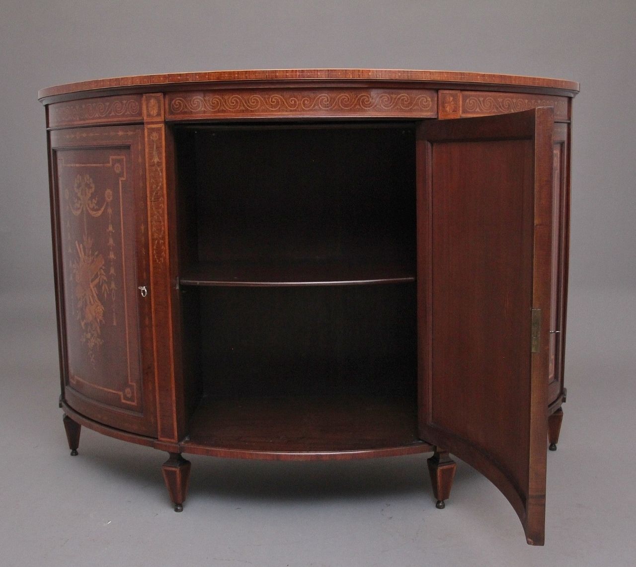 Fabulous Quality 19th Century Mahogany And Inlaid Cabinet photo 11800.0