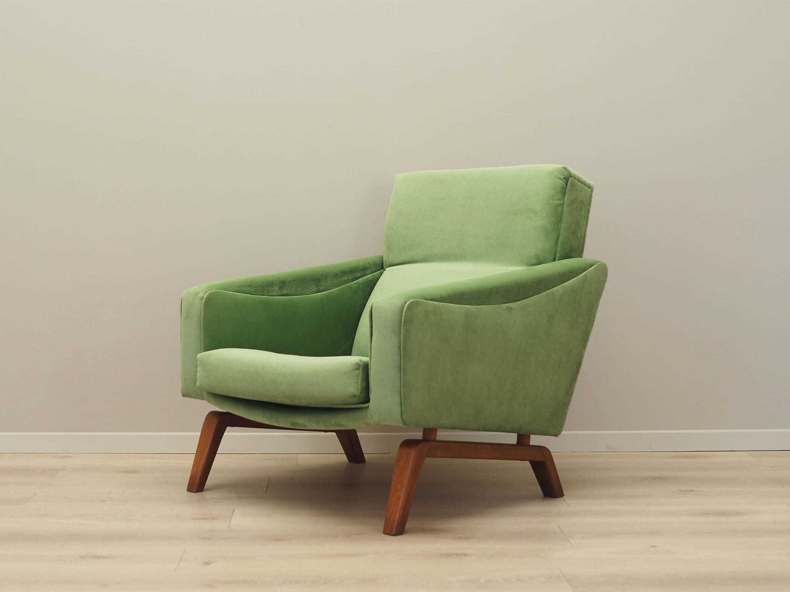 Green Armchair, Danish Design, 1970s, Made In Denmark photo furniture