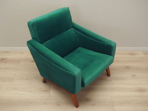photo furniture Green Armchair, Danish Design, 1970s, Made In Denmark
