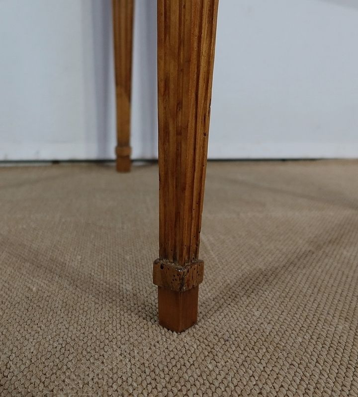 2420.5 Small Table In Solid Cherry, Louis XVI Style, 1st Part Of The 19th Century photo