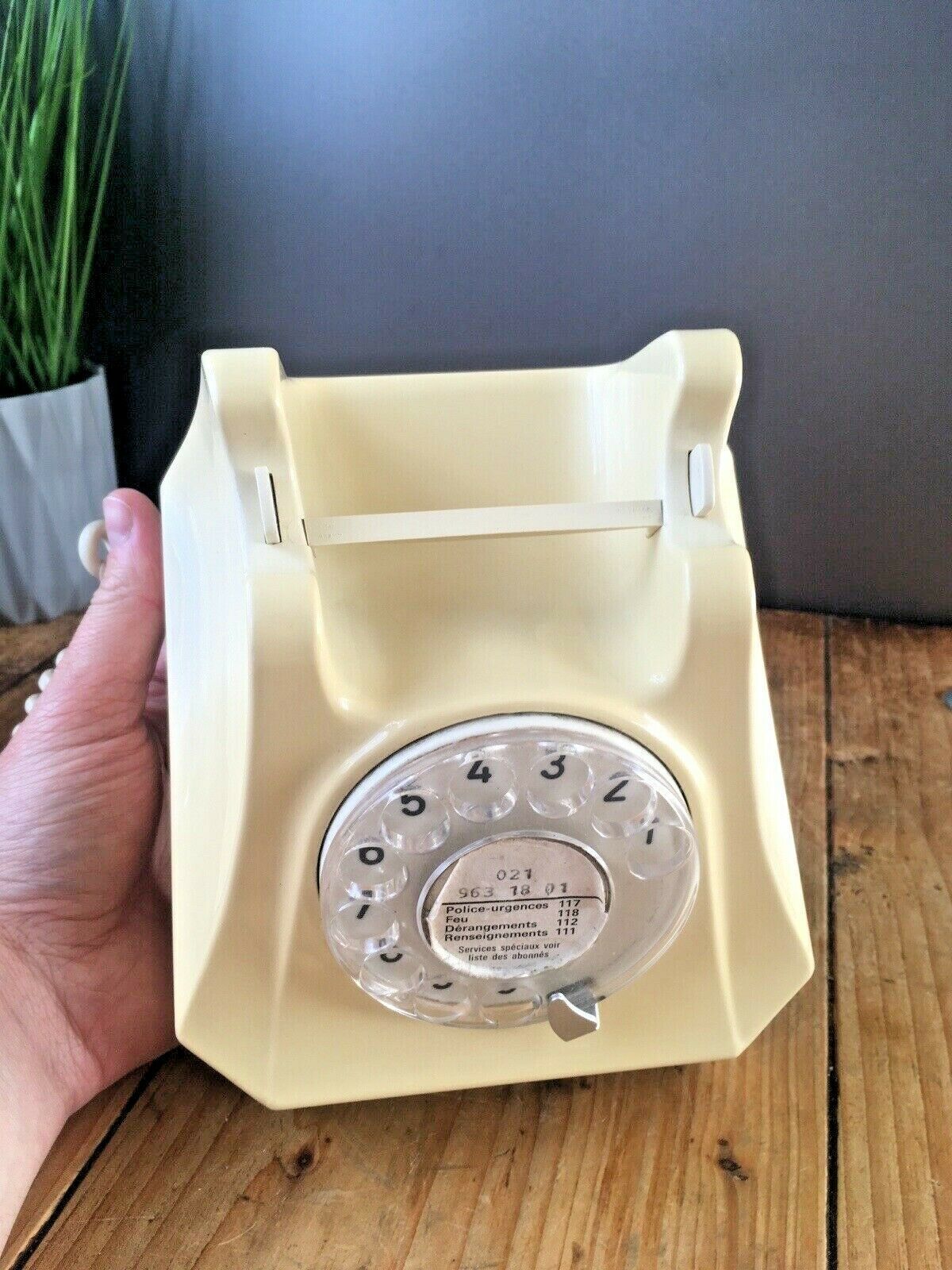 Art Deco Swiss German Weidmann Gfeller Bakelite Rotary Desk Phone Dial Landline Telephone photo buy