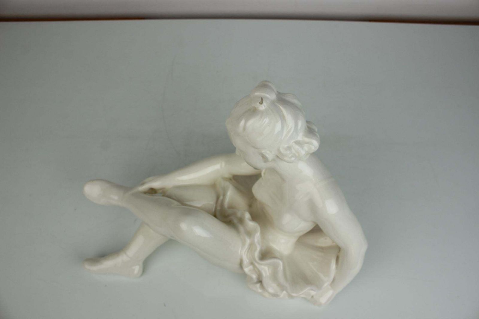 photo for sale Porcelain Statue Ballerina, Czechoslovakia, 1962s
